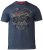 D555 Bradley T-shirt Blue - Тениски - мъжки тениски големи размери