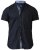 D555 Republic Short Sleeve Shirt Navy - Ризи - мъжки ризи големи размери