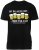 D555 Madison T-shirt Black - Тениски - мъжки тениски големи размери