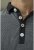 D555 Cecil Polo Black - Поло тениски - мъжки тениски с яка големи размери