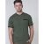 D555 Nelly T-shirt Khaki - Тениски - мъжки тениски големи размери