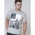 D555 Clive T-shirt Grey - Тениски - мъжки тениски големи размери
