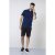 D555 Jerell Polo Navy - Поло тениски - мъжки тениски с яка големи размери