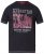 D555 Perry T-shirt Black - Тениски - мъжки тениски големи размери