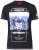 D555 Ethan T-shirt Black - Тениски - мъжки тениски големи размери