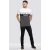 D555 Morris T-shirt Charcoal - Тениски - мъжки тениски големи размери