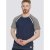D555 Ashburn T-shirt Navy - Тениски - мъжки тениски големи размери