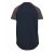 D555 Brendon T-shirt Navy - Тениски - мъжки тениски големи размери
