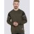 D555 Clermont Sweatshirt Khaki - Суичъри & cуичъри с качулка - мъжки суичъри големи размери