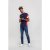 D555 Baker T-shirt Navy - Тениски - мъжки тениски големи размери