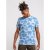 D555 Seymour T-shirt Blue - Тениски - мъжки тениски големи размери