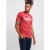 D555 Shelton T-shirt Red - Тениски - мъжки тениски големи размери