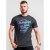 D555 Simmons T-shirt Black - Тениски - мъжки тениски големи размери