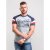 D555 Jones T-shirt Grey - Тениски - мъжки тениски големи размери