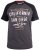 D555 Lismore Raglan Sleeve San Diego Printed T-Shirt Charcoal - Тениски - мъжки тениски големи размери