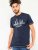 D555 Randwick San Francisco Printed T-Shirt Navy - Тениски - мъжки тениски големи размери