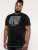 D555 Willoughby NYC Dot Printed T-Shirt Black - Тениски - мъжки тениски големи размери
