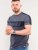 D555 Anson Originals Printed T-shirt Denim Marl - Тениски - мъжки тениски големи размери