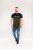 D555 Buckland Couture Cut And Sew Curved Hem T-Shirt - Тениски - мъжки тениски големи размери