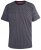 D555 Canton T-shirt Navy - Тениски - мъжки тениски големи размери