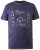 D555 DEBDEN NYC Night Skyline T-Shirt - Тениски - мъжки тениски големи размери