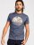 D555 Upton Hawaii Leaf Printed T-Shirt - Тениски - мъжки тениски големи размери