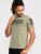 D555 Yarwell Printed T-Shirt With Sleeve Pocket - Тениски - мъжки тениски големи размери