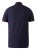 D555 Sloane Polo Shirt With Chest Embroidery Navy - Поло тениски - мъжки тениски с яка големи размери