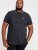 D555 Kirby Birdseye Pique Polo Black - Поло тениски - мъжки тениски с яка големи размери