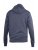 D555 Orchid Chest Printed Zip Through Hoody Denim Blue - Суичъри & cуичъри с качулка - мъжки суичъри големи размери