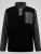 D555 Daly Quarter Zip Fleece Sweatshirt Черно/Сиво - Суичъри & cуичъри с качулка - мъжки суичъри големи размери