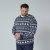 North Latitude 63144 Fjell Reindeer Knit Нейви - Суичъри & cуичъри с качулка - мъжки суичъри големи размери