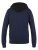 D555 Silverton Contrast Panneled Hoodie Navy - Суичъри & cуичъри с качулка - мъжки суичъри големи размери