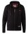D555 Marble Full Zip Hoodie Black - Суичъри & cуичъри с качулка - мъжки суичъри големи размери