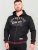 D555 Patrick Full Zip Hoody With 'Motorcycle' Chest Print - Суичъри & cуичъри с качулка - мъжки суичъри големи размери