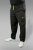 20 Nodi Long Leg Sports Pants in Combed Cotton Jersey Black - Спортни панталони & Kъси панталони - мъжки спортни панталони големи размери