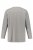 JP1880 702555 Тениска Henley с дълъг ръкав Сиво меланж - Тениски - мъжки тениски големи размери