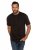 JP1880 708420 Тениска Henley 2 броя Черно - Тениски - мъжки тениски големи размери