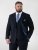 D555 Ted 4 Way Stretch Tailored Suit Jacket Нейви - Костюми - мъжки костюми големи размери