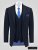 D555 Ted 4 Way Stretch Tailored Suit Jacket Нейви - Костюми - мъжки костюми големи размери