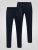 D555 Ted 4 Way Stretch Tailored Trouser Нейви - Костюми - мъжки костюми големи размери