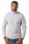 JP1880 723303 Блуза с поло яка и дълъг ръкав Натурален меланж TALL - TALL T-shirts - Тениски за високи мъже