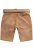 JP1880 Premium Goat Suede Staghorn Embroidery Shorts Leather Brown - Шорти - мъжки къси панталони големи размери
