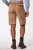 JP1880 Premium Goat Suede Staghorn Embroidery Shorts Leather Brown - JP1880 - JP1880 Мъжки Дрехи Големи Размери