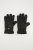 JP1880 Gloves Leather Warm Lining Black - Ръкавици - 