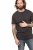 JP1880 726695 Тениска Henley Тъмносиво - Тениски - мъжки тениски големи размери