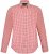 JP1880 Modern Fit Button-Down Collar Long Sleeve Check Shirt Light Red - Ризи - мъжки ризи големи размери