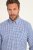 JP1880 Shirt Traditional Checked Long Sleeve Blue - Ризи - мъжки ризи големи размери