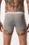 JP1880 Boxershorts Flexnamic OEKO-TEX Mid 2-Pack Grey/Off-White - Бельо & Бански шорти - Мъжко бельо големи размери