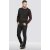 D555 Orlando Sweater Black - Суичъри & cуичъри с качулка - мъжки суичъри големи размери